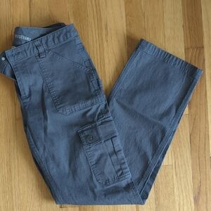 Duluth Trading Co Gray Women's Cargo Pants 8x33